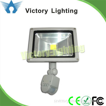 CE Bridgelux IP65 Sensor Outdoor Flood Light